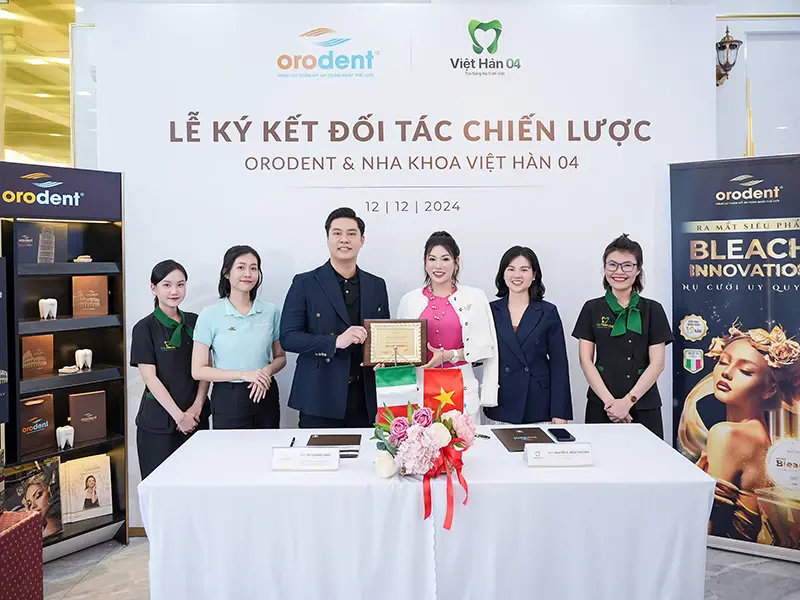 Lễ ký kết đối tác chiến lược Orodent % Nha Khoa Việt Hàn 04