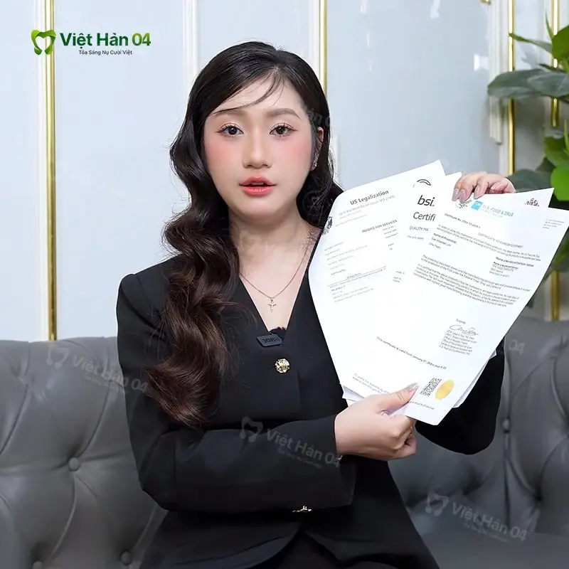 Giấy chứng nhận hợp tác với các đối tác nổi tiếng hàng đầu thế giới