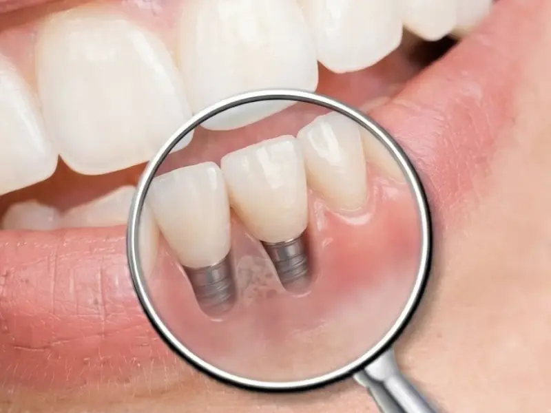 Thăm khám bác sĩ để phục hình răng cửa hàm dưới hiệu quả 