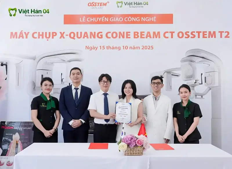 Lễ chuyển giao công nghệ máy chụp X-Quang Cone Beam CT Osstem T2