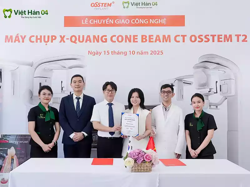 Lễ chuyển giao công nghệ Osstem với nha khoa Việt Hàn 04