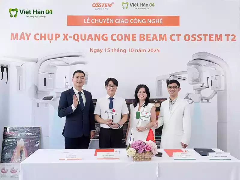 Lễ chuyển giao công nghệ Osstem với nha khoa Việt Hàn 04