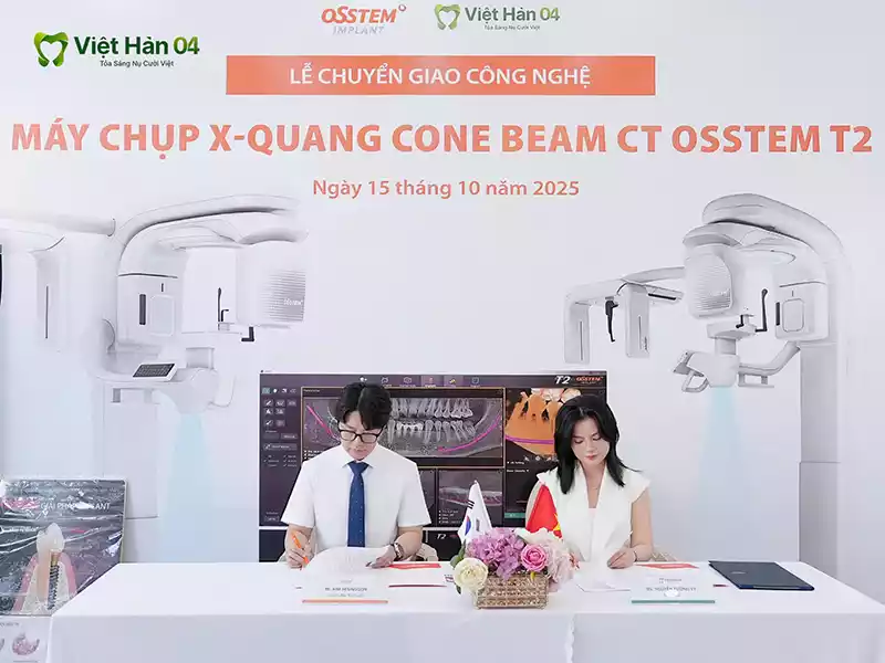 Lễ chuyển giao công nghệ Osstem với nha khoa Việt Hàn 04