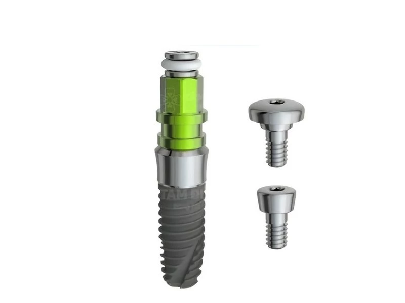 Trụ Implant Hiossen hỗ trợ thích hợp xương nhanh và chắc chắn