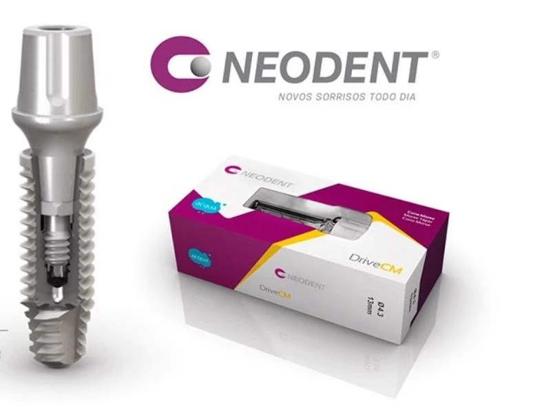 Trụ Implant Neodent Thụy Sĩ thay thế tình trạng mất răng và xương hàm